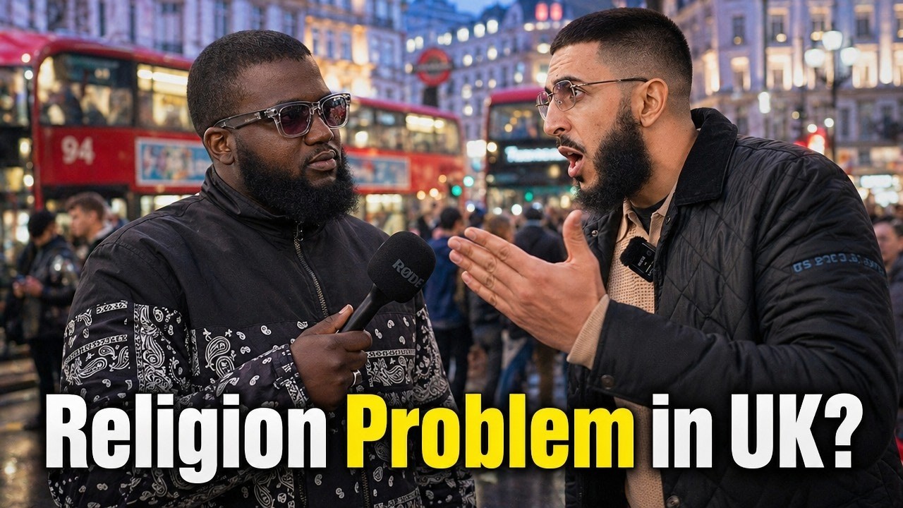 Are Religions Causing Problems in Britain Heated Street Debate @AliDawah