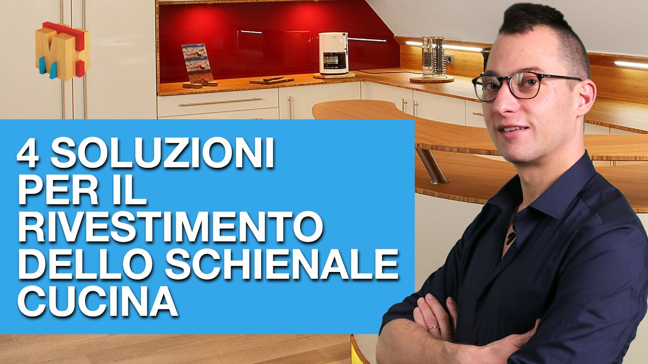 4 soluzioni per il rivestimento dello schienale cucina