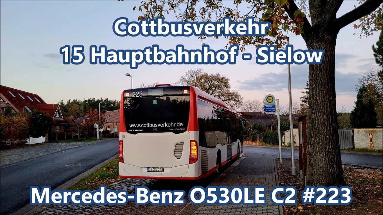 Cottbusverkehr - Linie 15, Mercedes-Benz O530LE C2 #223