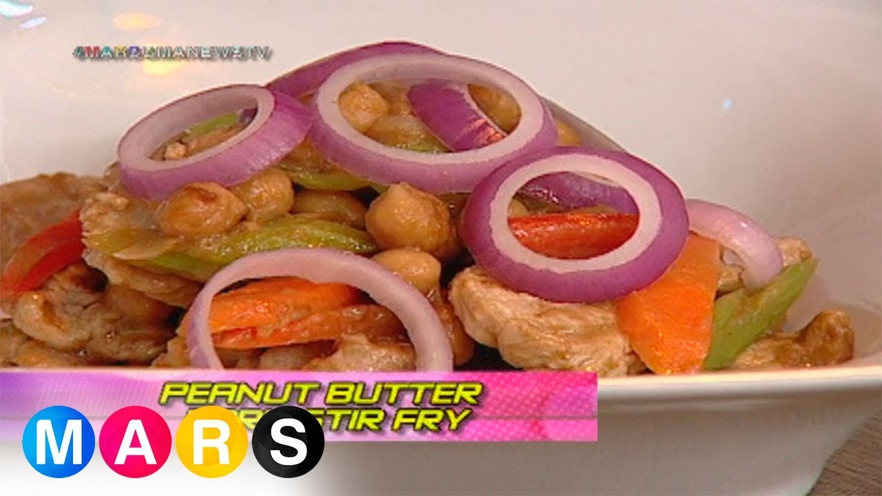 Mars:  Peanut butter and pork stir fry by Arny Ross | Mars Masarap