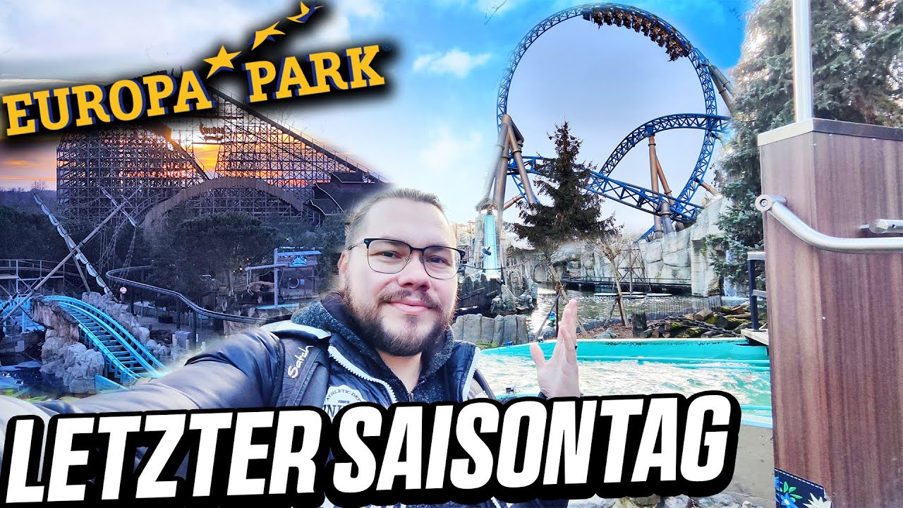 LETZTER TAG DER SAISON IM EUROPA PARK - Offsaison beginnt! | Europa Park