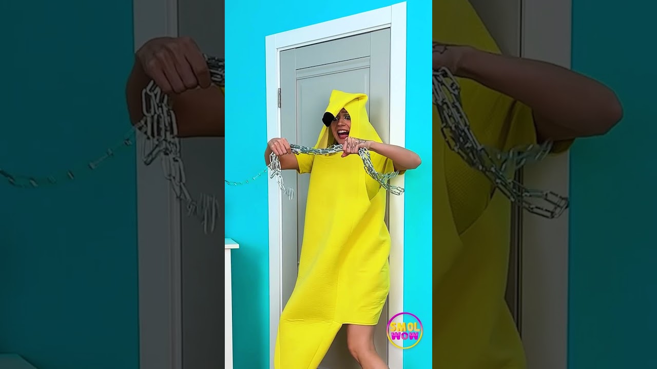 Death came for the banana! 😱 #funny #shorts #smolwow