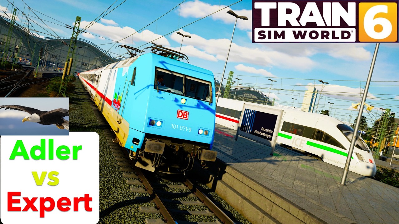 Train Sim World Der ADLER gegen Expert TSW auf Deutsch