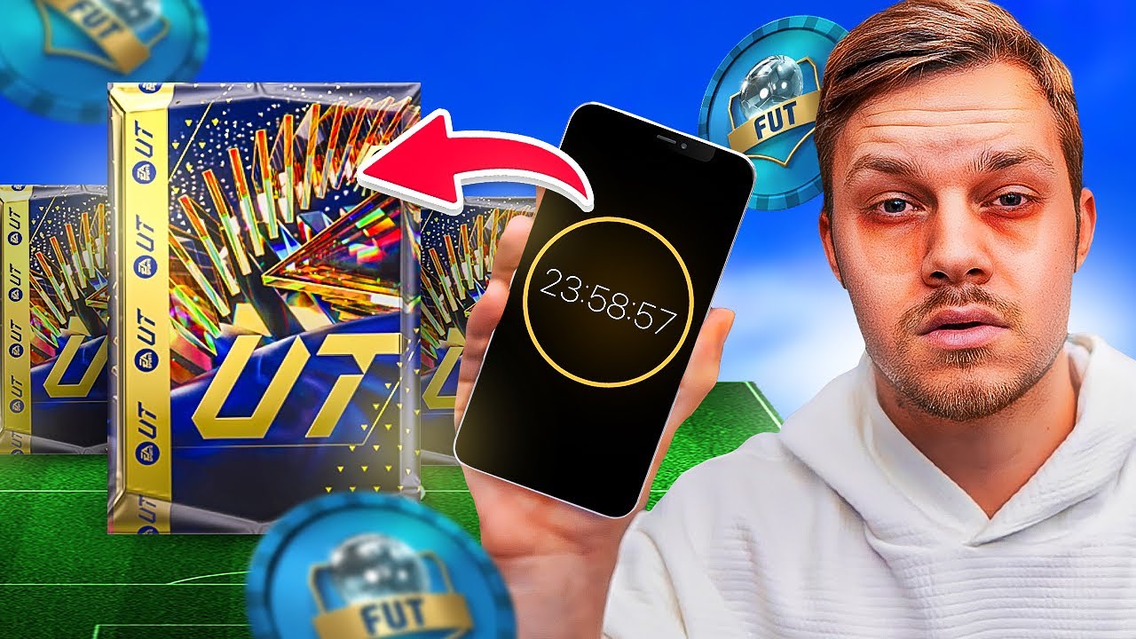 Jeg vandt 10 DRAFT kampe i FC24 på ___ timer og fik de VILDESTE pakker!