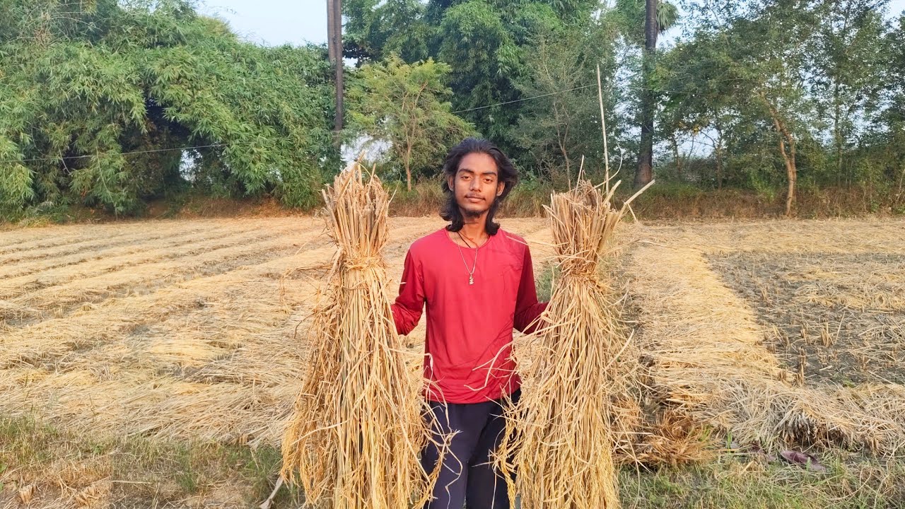 हमारे गाँव में Dhan Atyoni ऐसे होते हैं||पूरा किसान लोग का माहौल अलग ही है 🤗