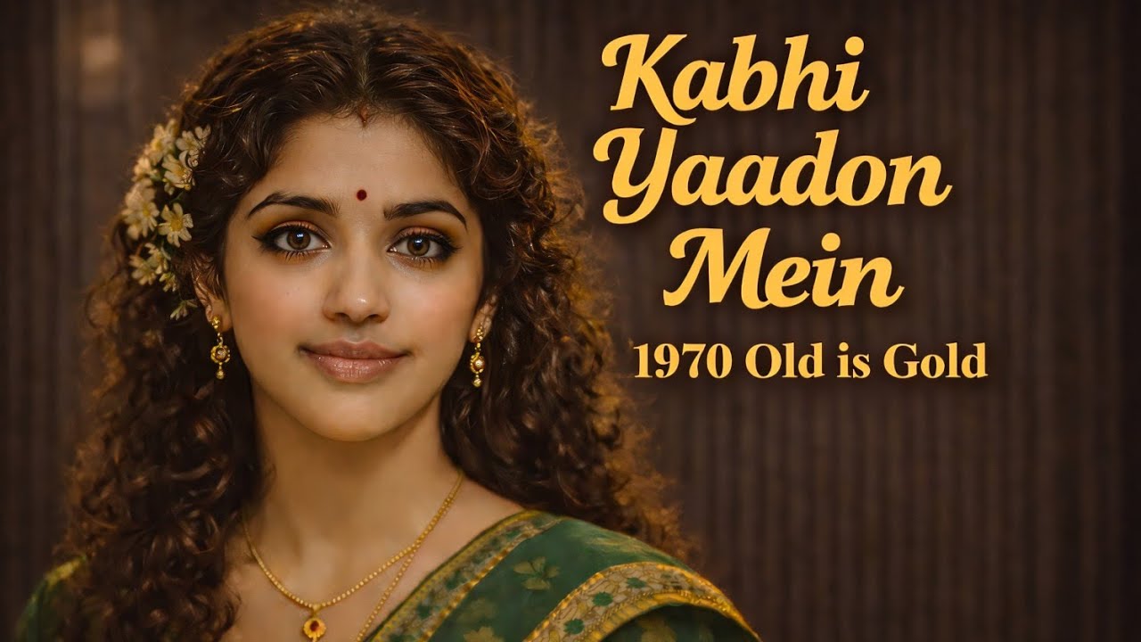 Kabhi Yaadon Mein, Hindi Gana🥀Sadabahar Song 💓हिंदी गाने ❣️Purane Gane 💕Filmi Gaane