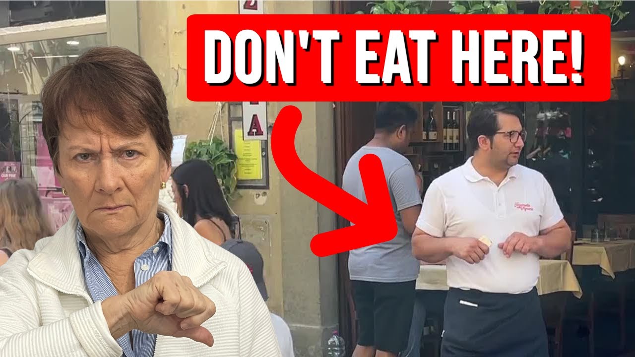 How to Avoid BAD Restaurants in Italy