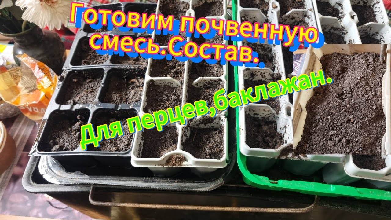 Земляная смесь,без финансовых вложений для посадки на рассаду овощей.