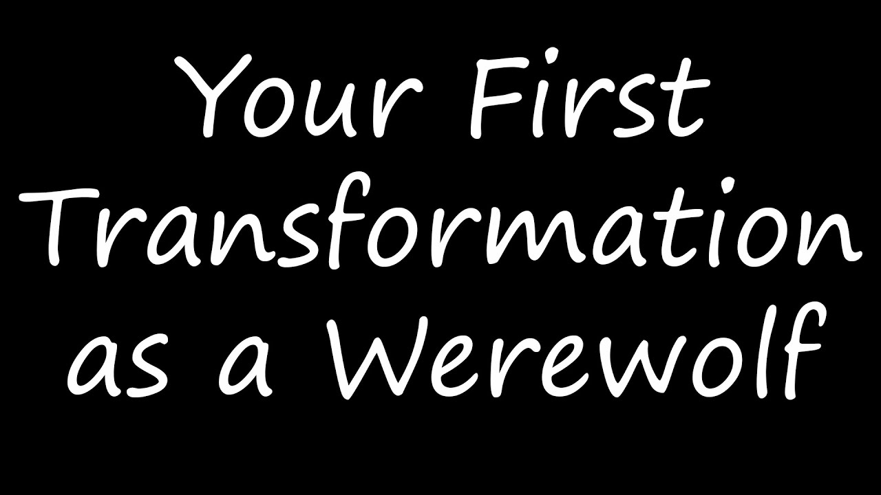 You're a Werewolf: Caring Doctor Helps You Through First Transformation [Werewolf Listener] [ASMR]