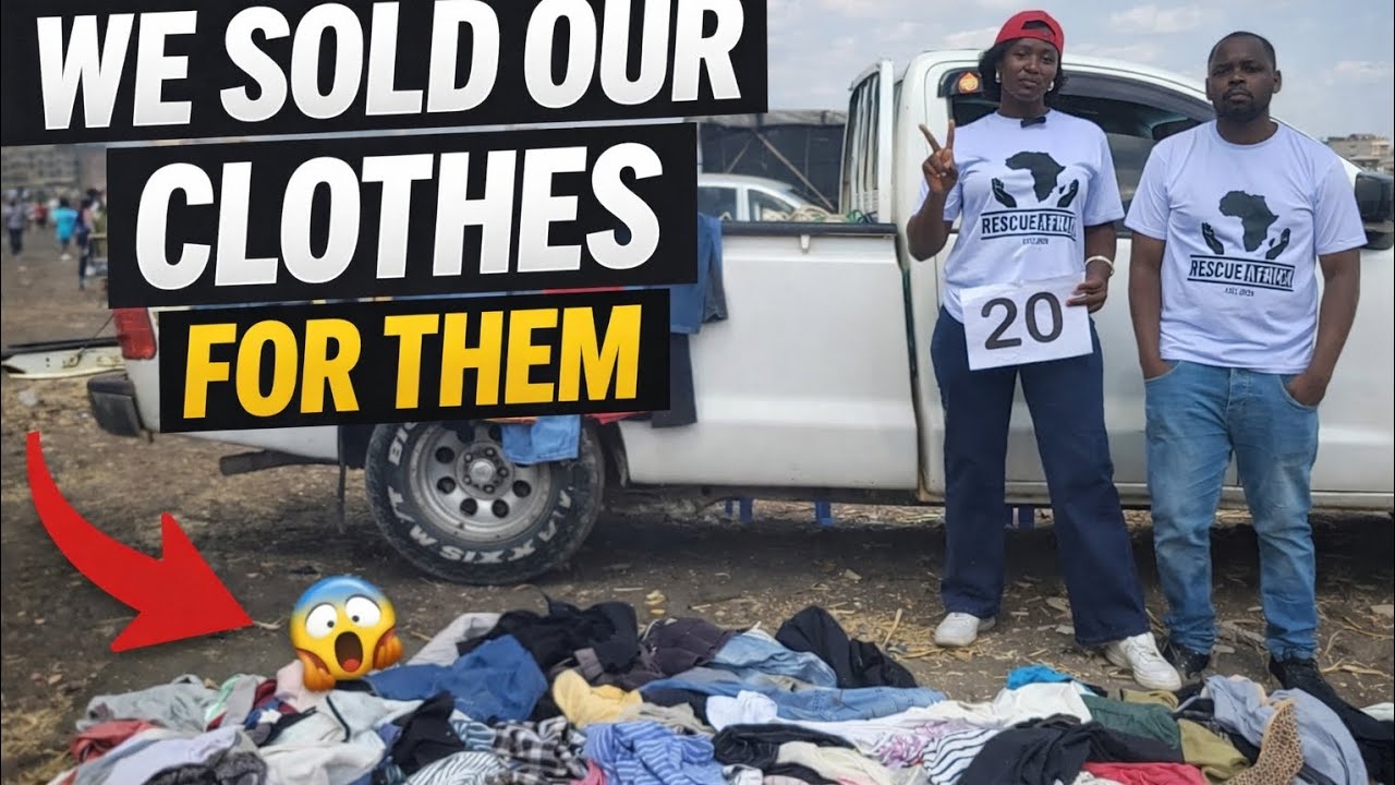 Every Shilling Counted 💰❤️ | We Sold Our Clothes for Kids 👕👚