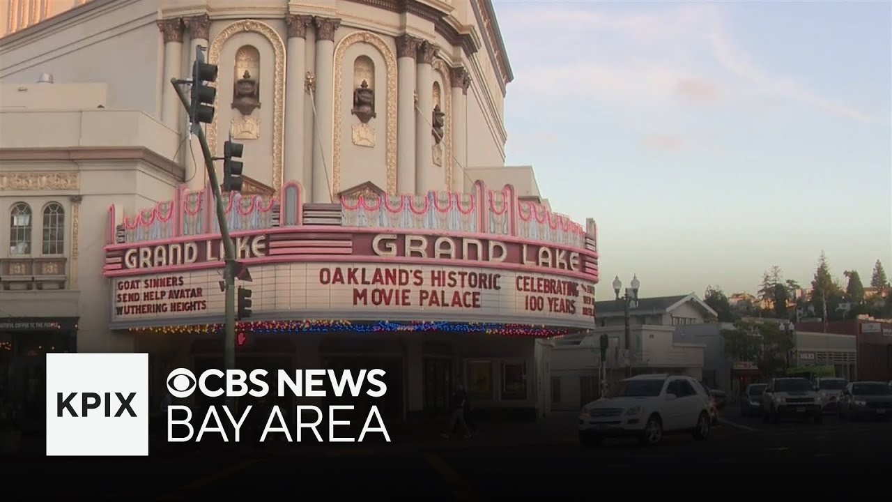 Grand Lake theater in Oakland celebrating 100 years since its opening