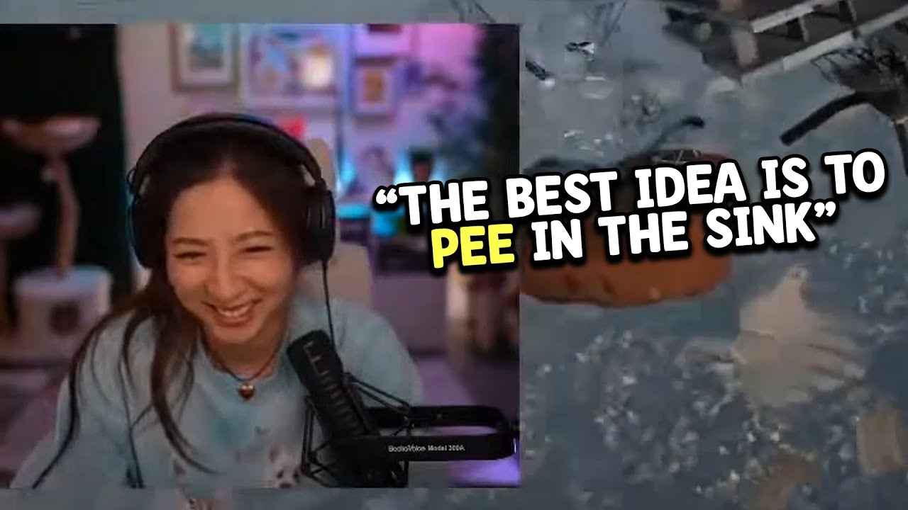 Fuslie Explains Why She Pees in the Sink