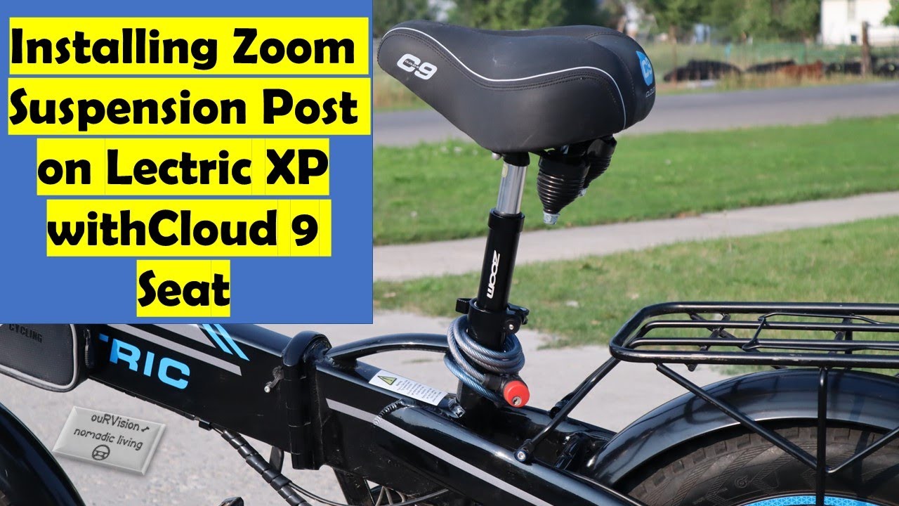 Как установить подседельный штырь Zoom Suspension Lectric XP (надежда на более мягкую попу)