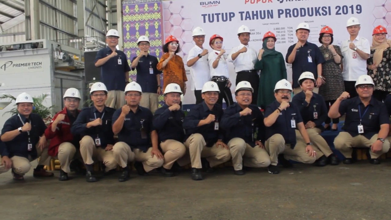 Tutup Tahun Produksi 2019 PT Pupuk Kalimantan Timur