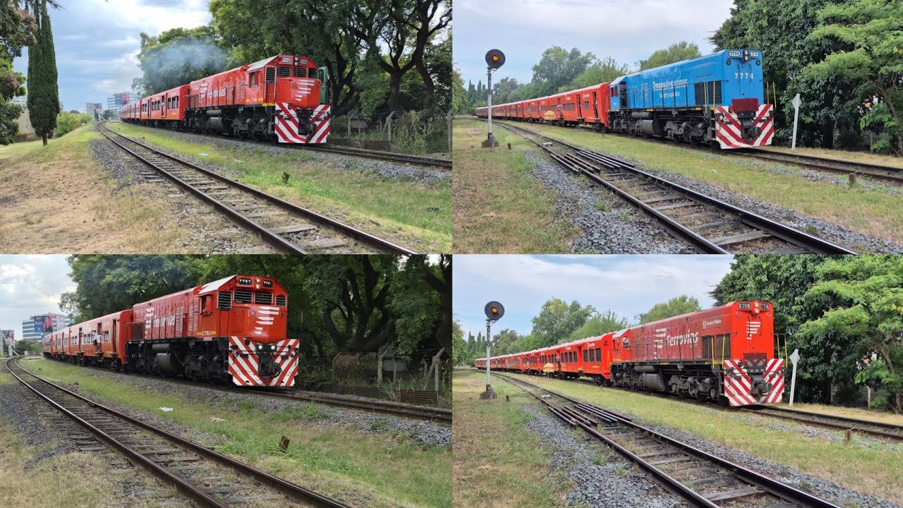 Compilado de locomotoras de la linea belgrano norte de ferrovias por km13 (26/1/2026)