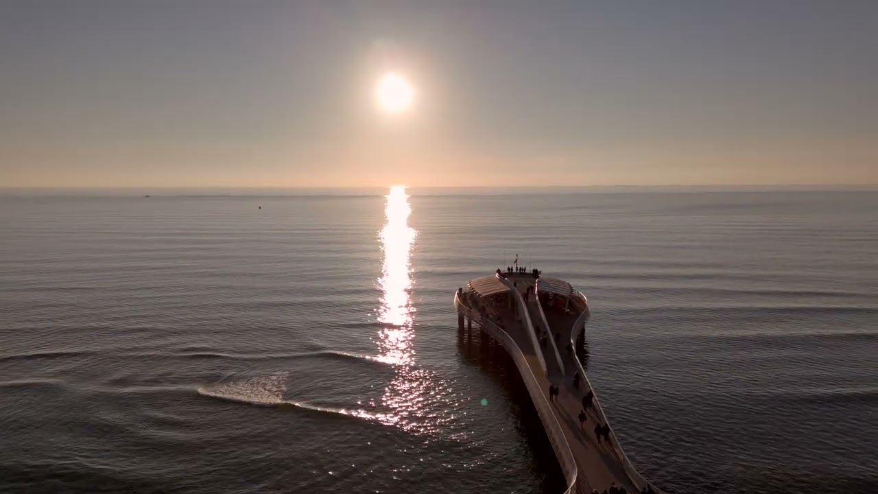 Il pontile di Lido di Camaiore [4k] Versione estesa
