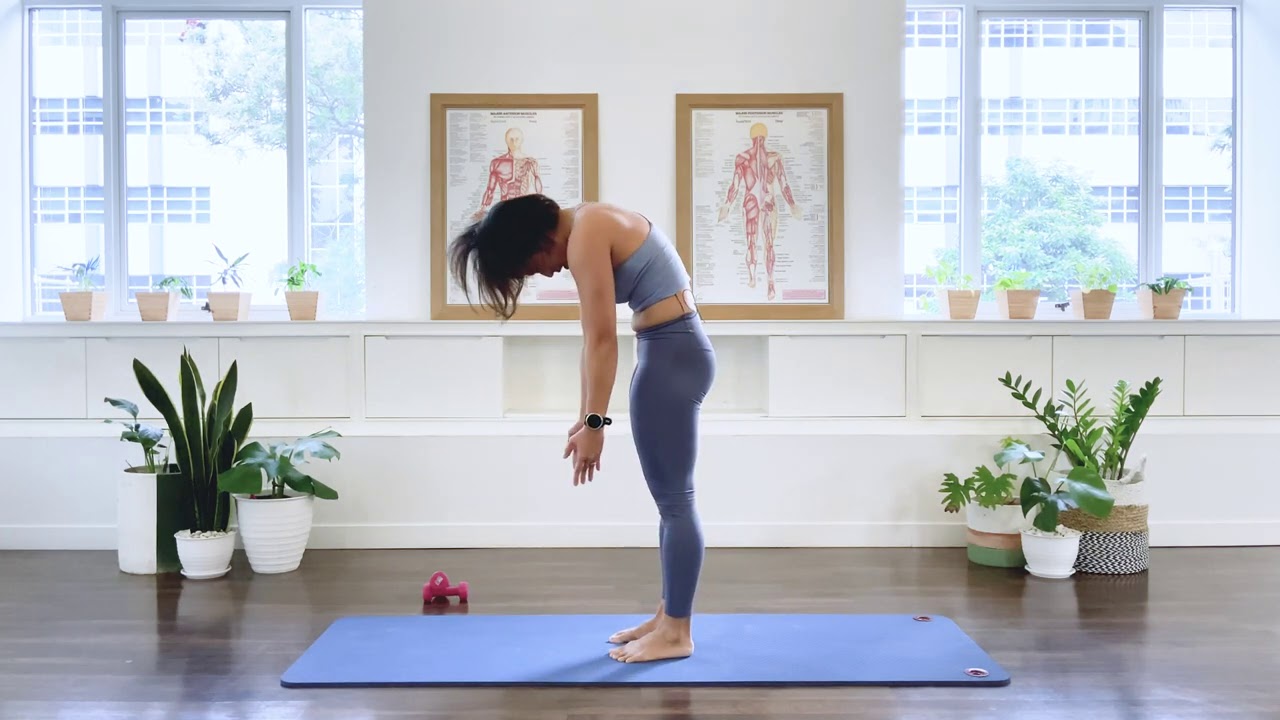 Реформер на коврике с Мирой Хассан — BASI Pilates Matwork Intermediate — Упражнения с собственным...