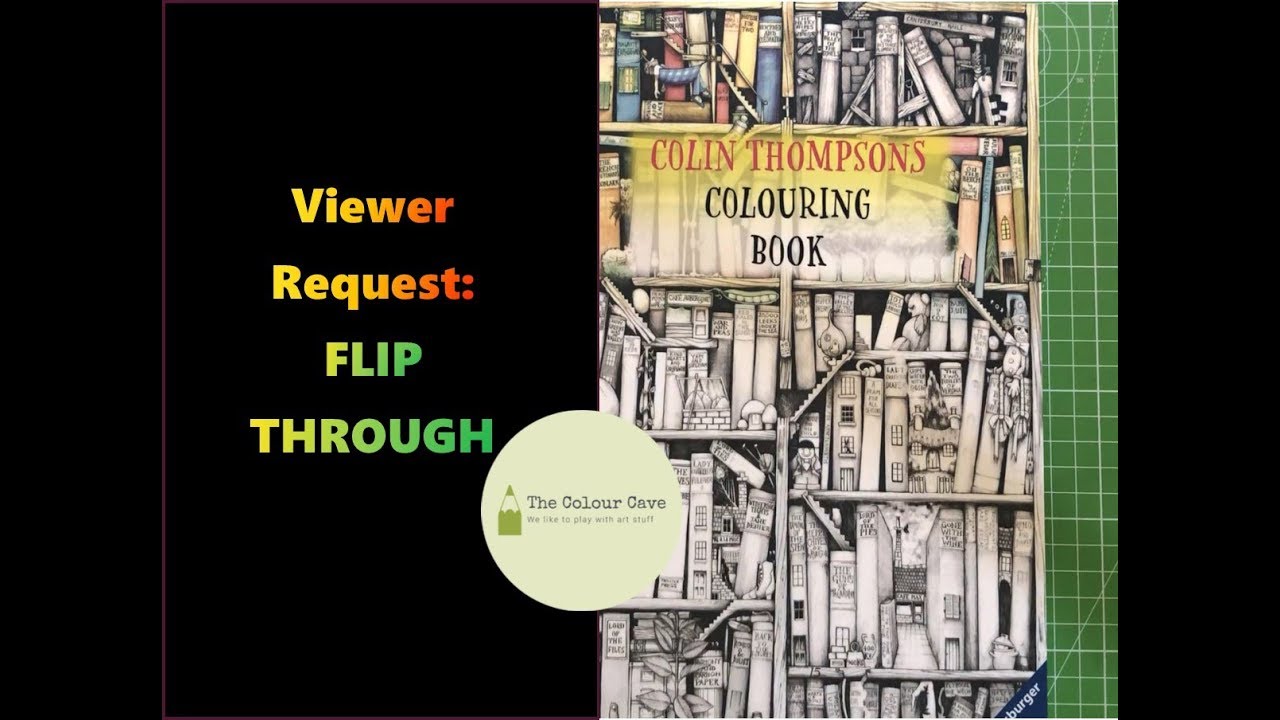 Colin Thompson's Colouring Book : Flip Through
