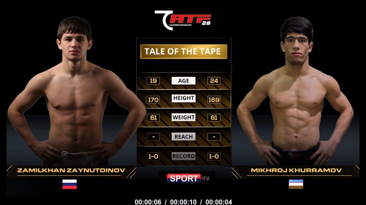 ATF28 ZAMILKHAN ZAYNUTDINOV vs MIRKHROJ KHURRAMOV