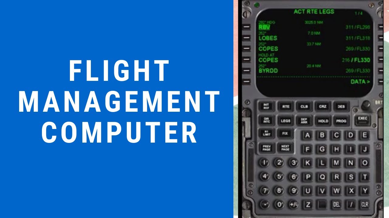 Computador de Gerenciamento de Voo - Flight management Computer