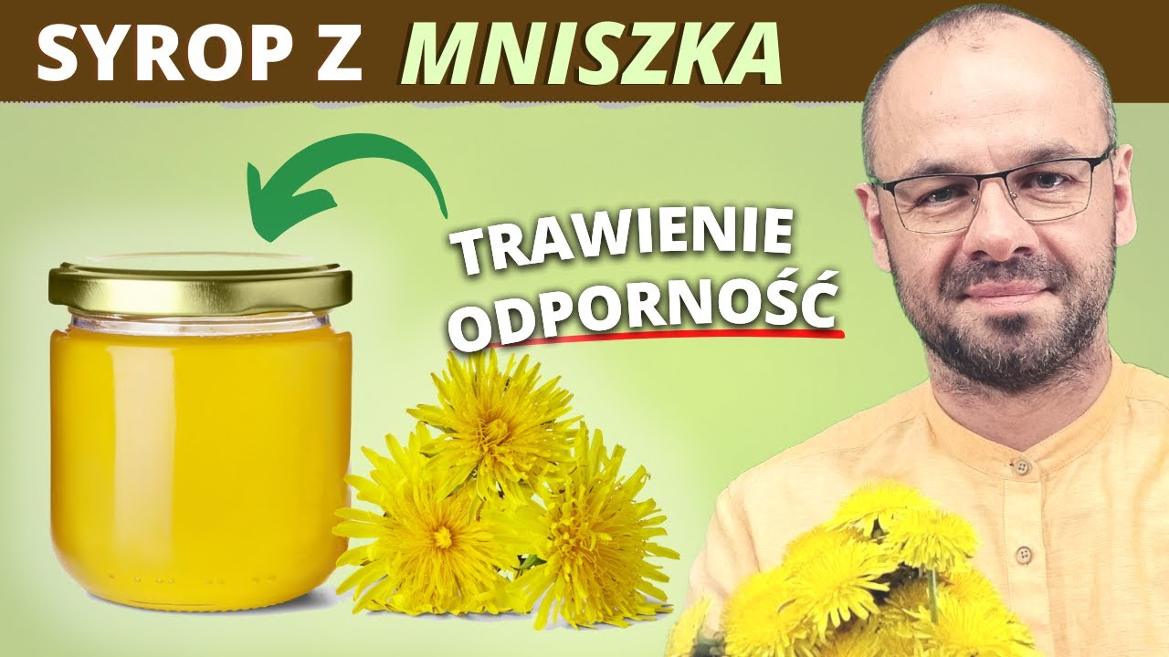 Jak zrobić syrop z mniszka na trawienie, odporność i stawy. Film praktyczny