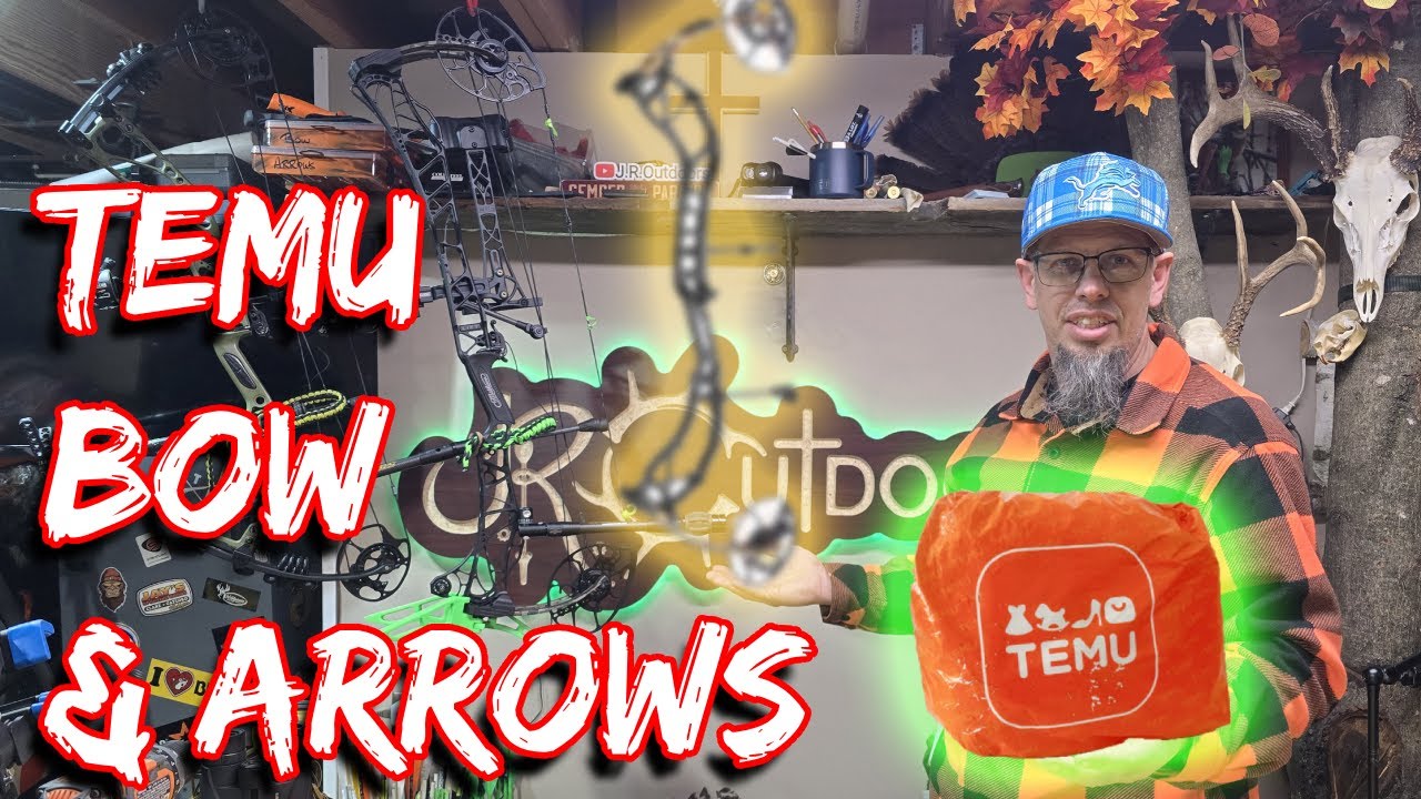 Лук, стрелы и стабилизаторы TEMU #Temu #temufinds