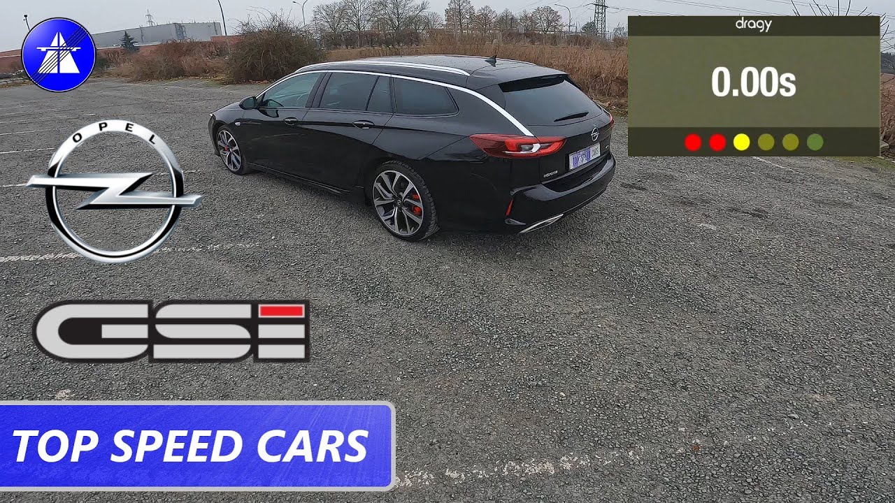 Opel Insignia GSI TOP SPEED DRIVE ON GERMAN AUTOBAHN *Dragy acceleration 0-100/100-200 km/h HQ SOUND