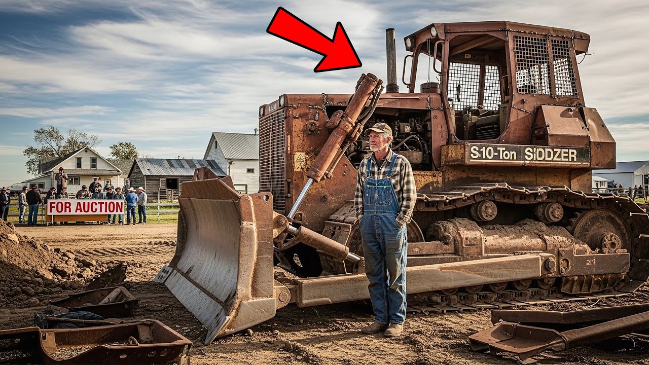 Mocking Neighbors Sold Out... The 10-Ton Dozer Saved His Auction Farm