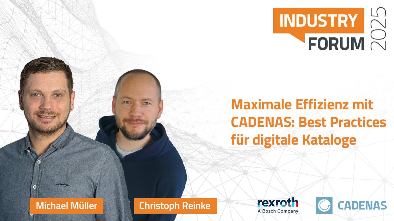 Maximale Effizienz mit CADENAS: Best Practices f&uuml;r digitale Kataloge | Christoph Reinke