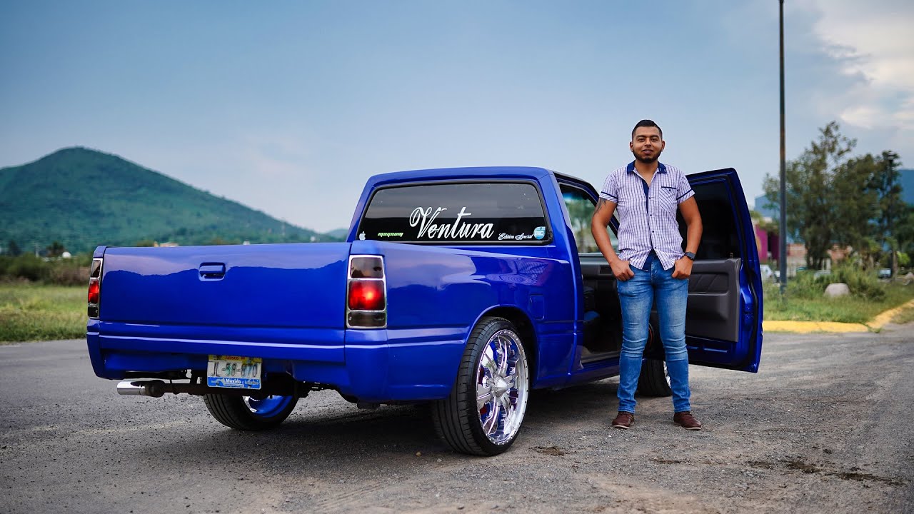 Camioneta Isuzu modificada en Tlajomulco, Jalisco