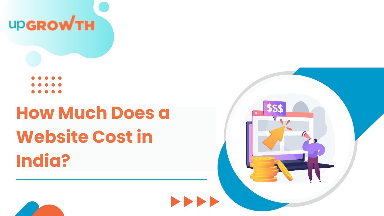 What Should a Quality Website Cost in India (2026) | upGrowth