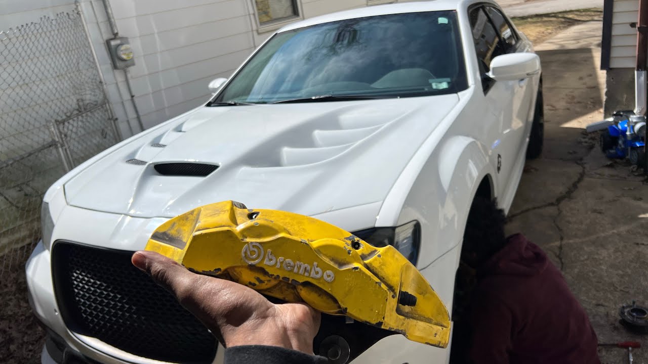 Installing BREMBO BRAKES on a CHRYSLER 300! (SWAP)