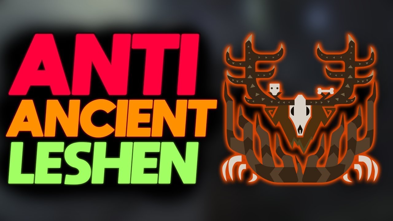 *HOW TO COUNTER LESHEN!* | HR50 Ancient Leshen Counter Builds + Guide | Monster Hunter: World