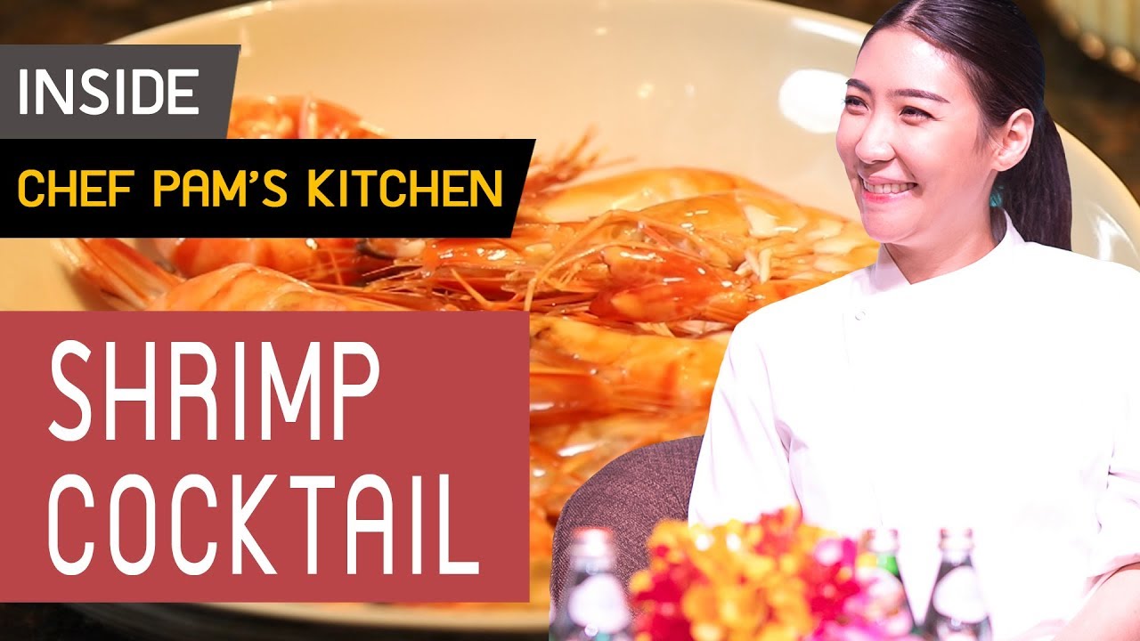Inside Chef Pam Kitchen : Shrimp Cocktail with Tartar Sauce