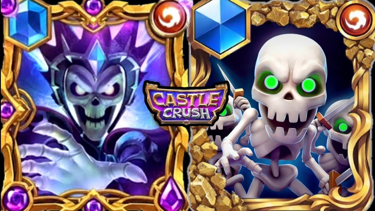 Skull Queen + Skeleton Army? CASTLE CRUSH 