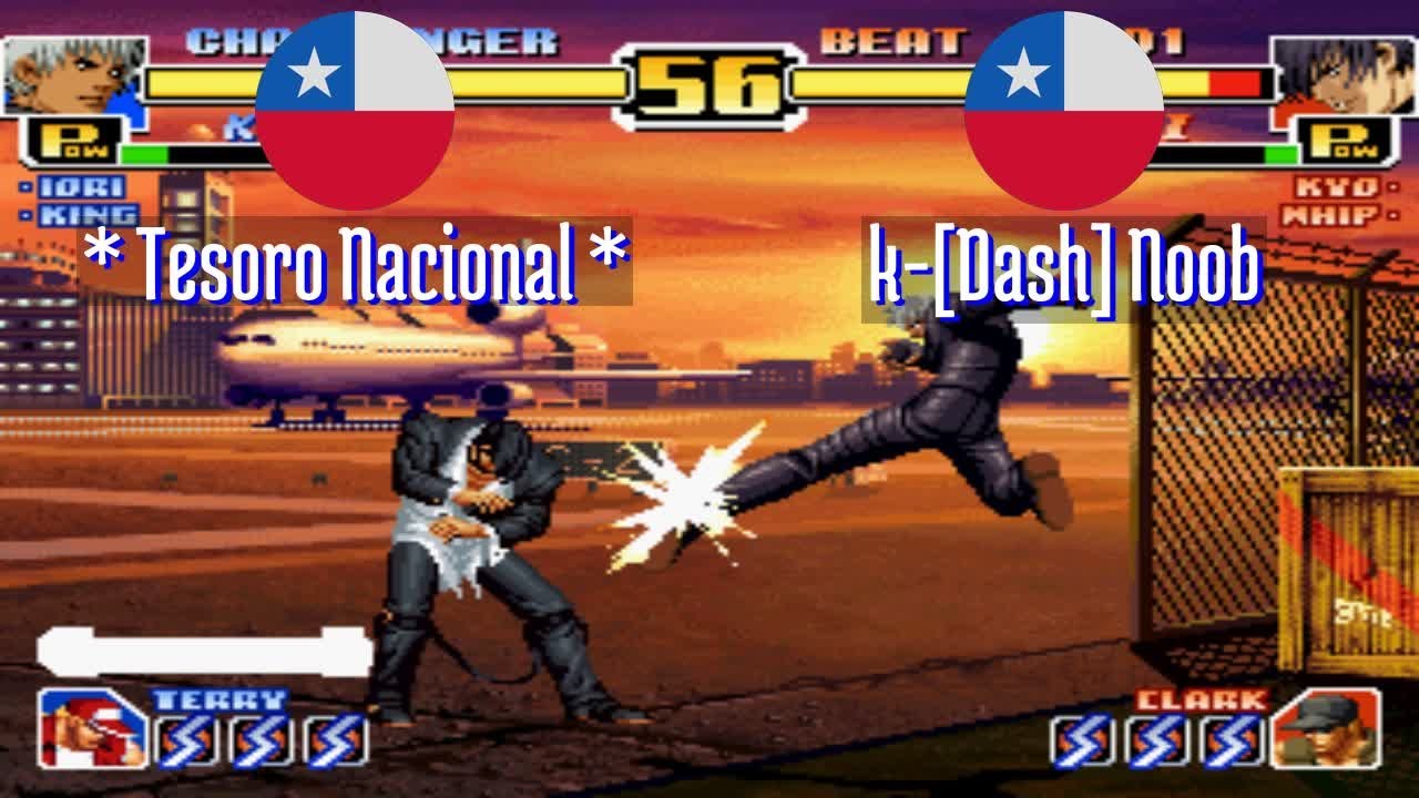 FT5 @kof99: * Tesoro Nacional * (CL) vs k-[Dash] Noob (CL) [King of Fighters 99 Fightcade] Dec 8