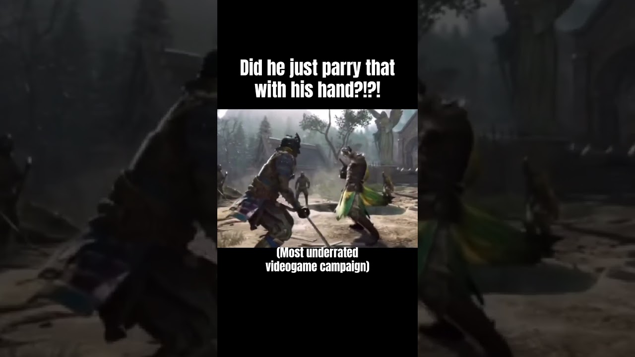 I can’t believe he parried that 