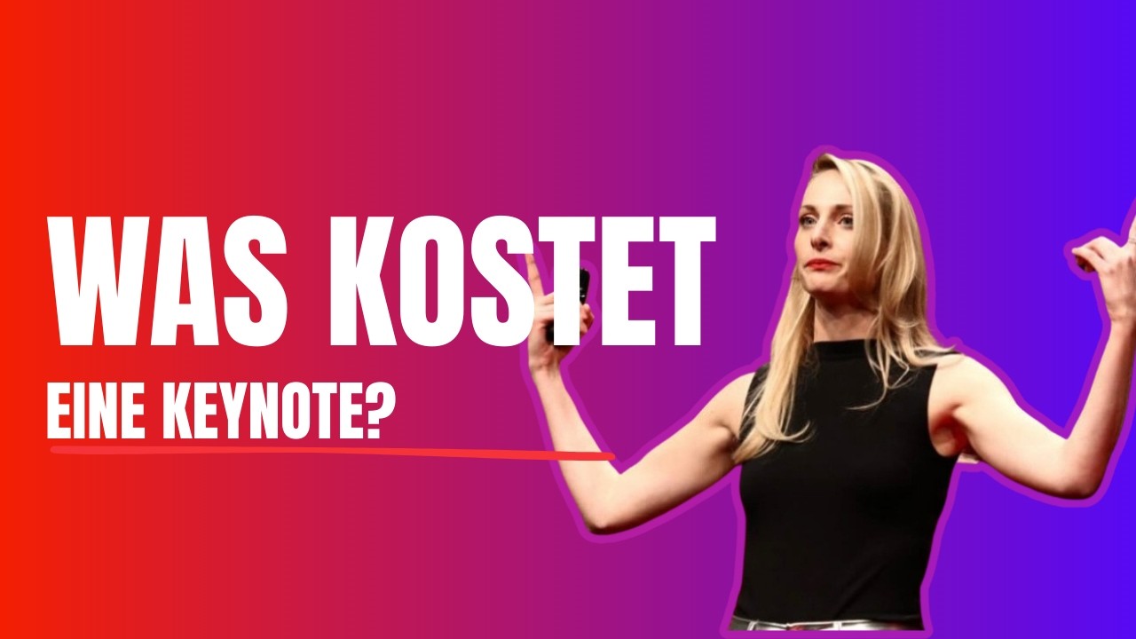 Was kostet ein Keynote Speaker wirklich? Preise & Honorare erklärt