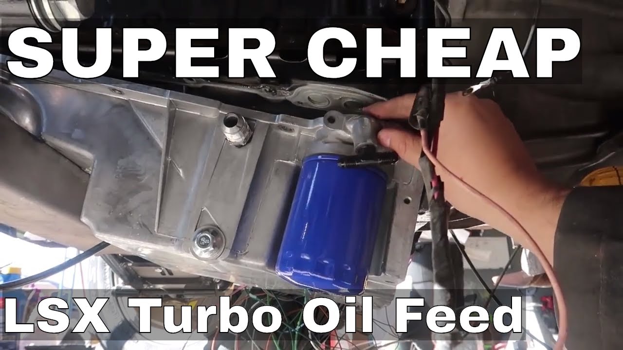 THE BEST AND CHEAPEST LS TURBO OIL FEED