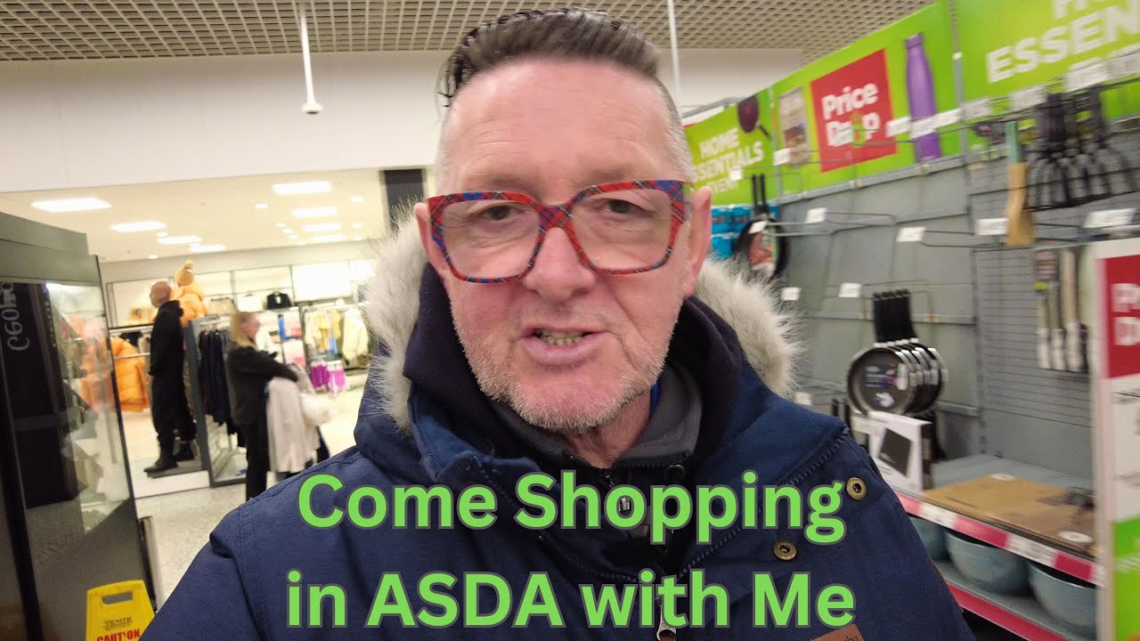 Come Shopping in ASDA with me Tracy & Colin The Foodies