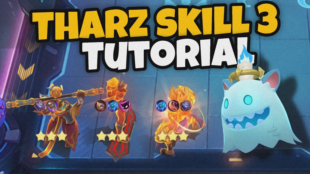 THARZ SKILL 3 TUTORIAL !! HOW TO PLAY THARZ SKILL 3 | MAGIC CHESS MLBB