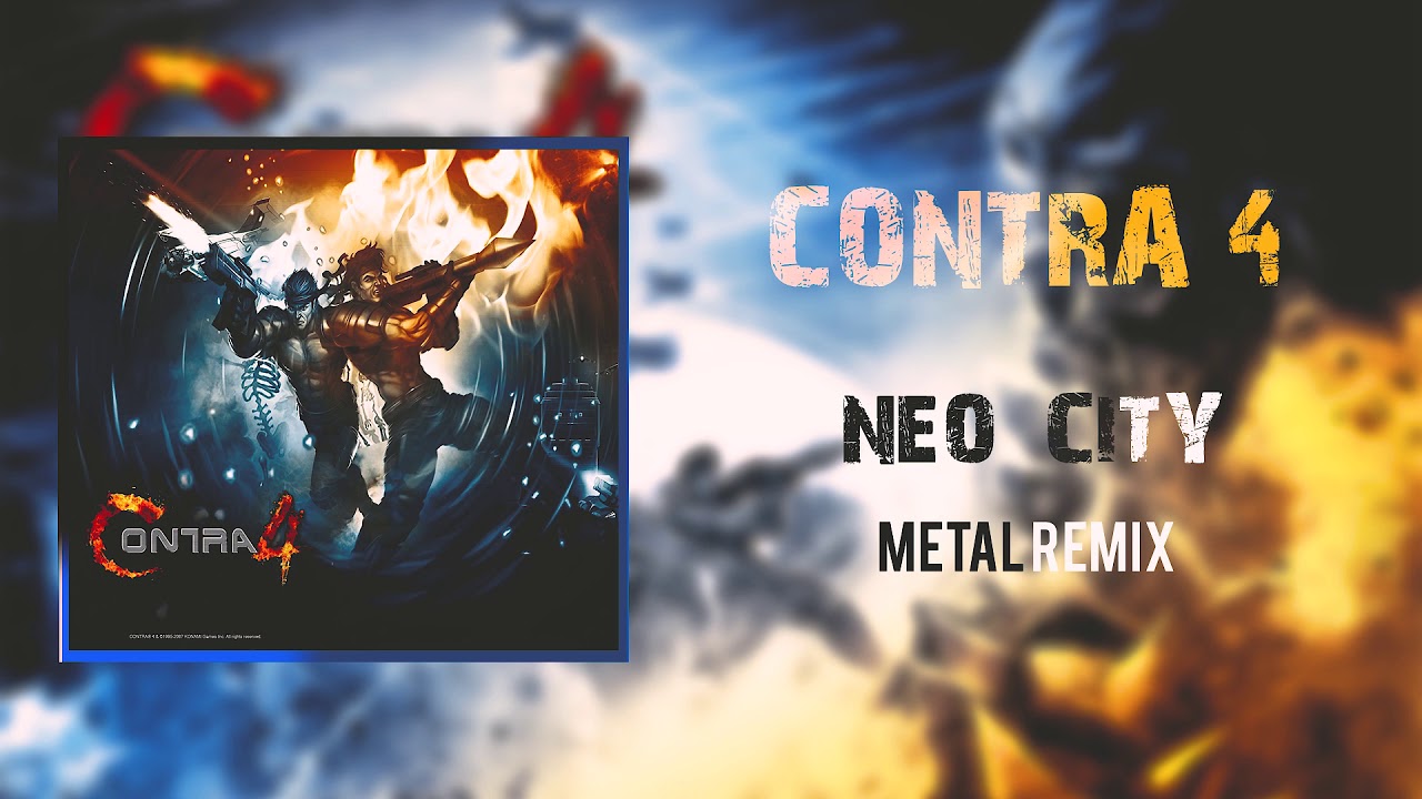 CONTRA 4 - STAGE 7 - NEO CITY (Metal Remix)