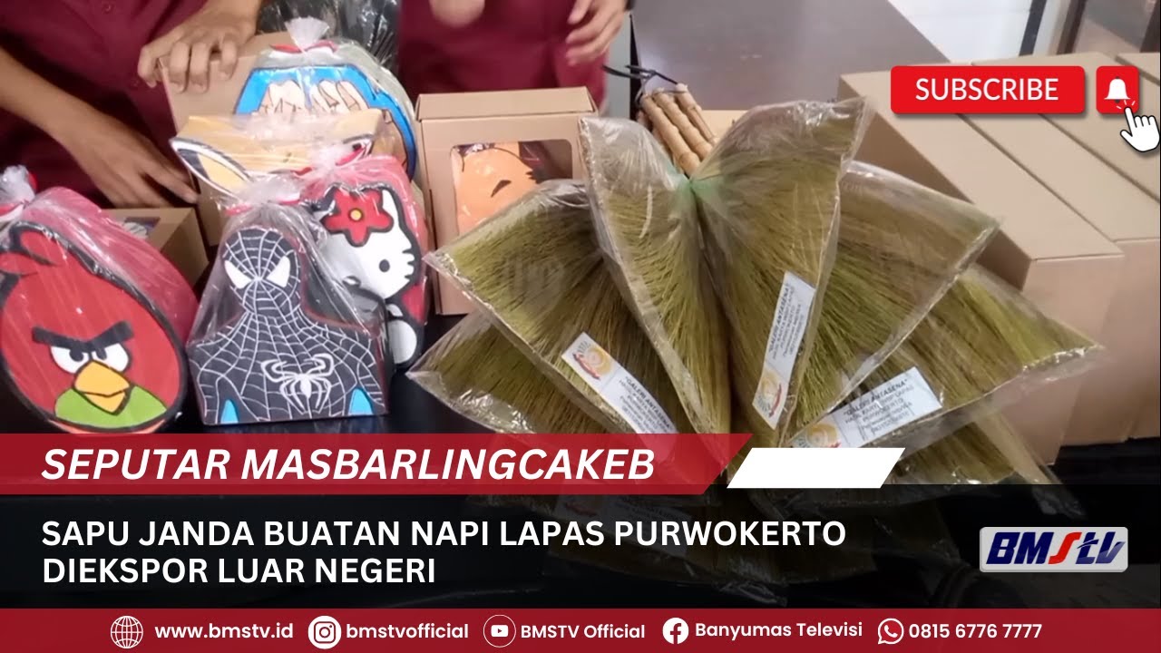 SAPU JANDA BUATAN NAPI LAPAS PURWOKERTO DIEKSPOR LUAR NEGERI