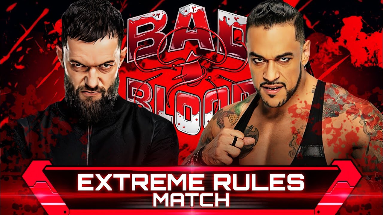 WWE 2K24 | Finn Balor VS Damian Priest - Extreme Rules Match | Bad Blood