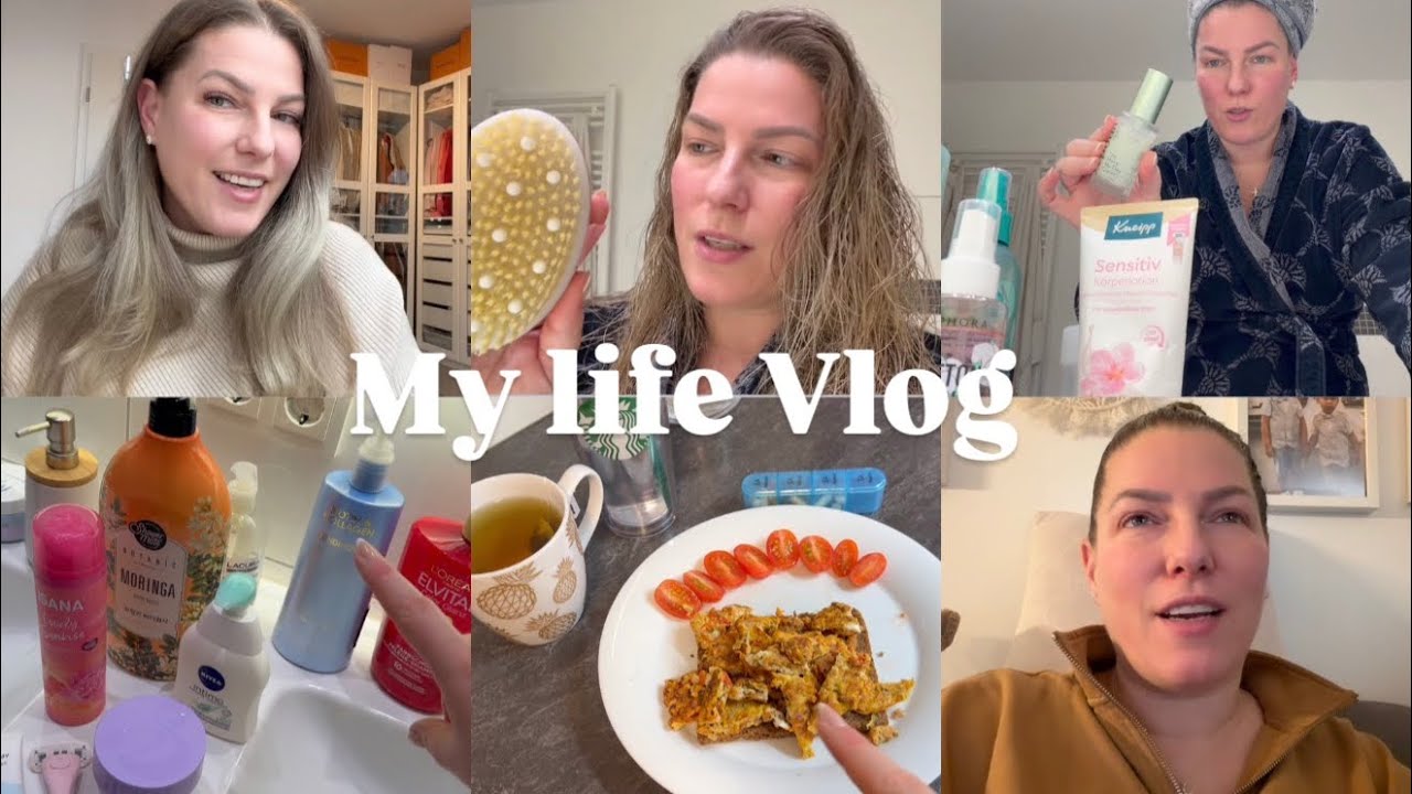 Beauty Day & Alle meine Beauty Produkte l Mehr wiegen bei Periode l Food l Frische Wimpern