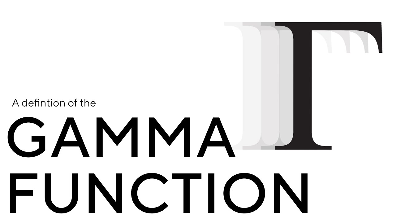 The Definition of the Gamma function