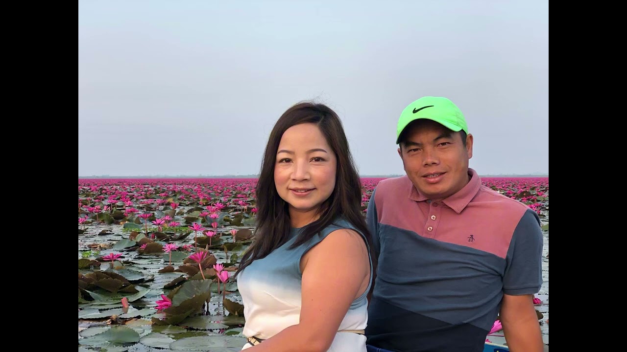 Udon Thani.  Red Lotus lake photos.  Thailand Dec 2017