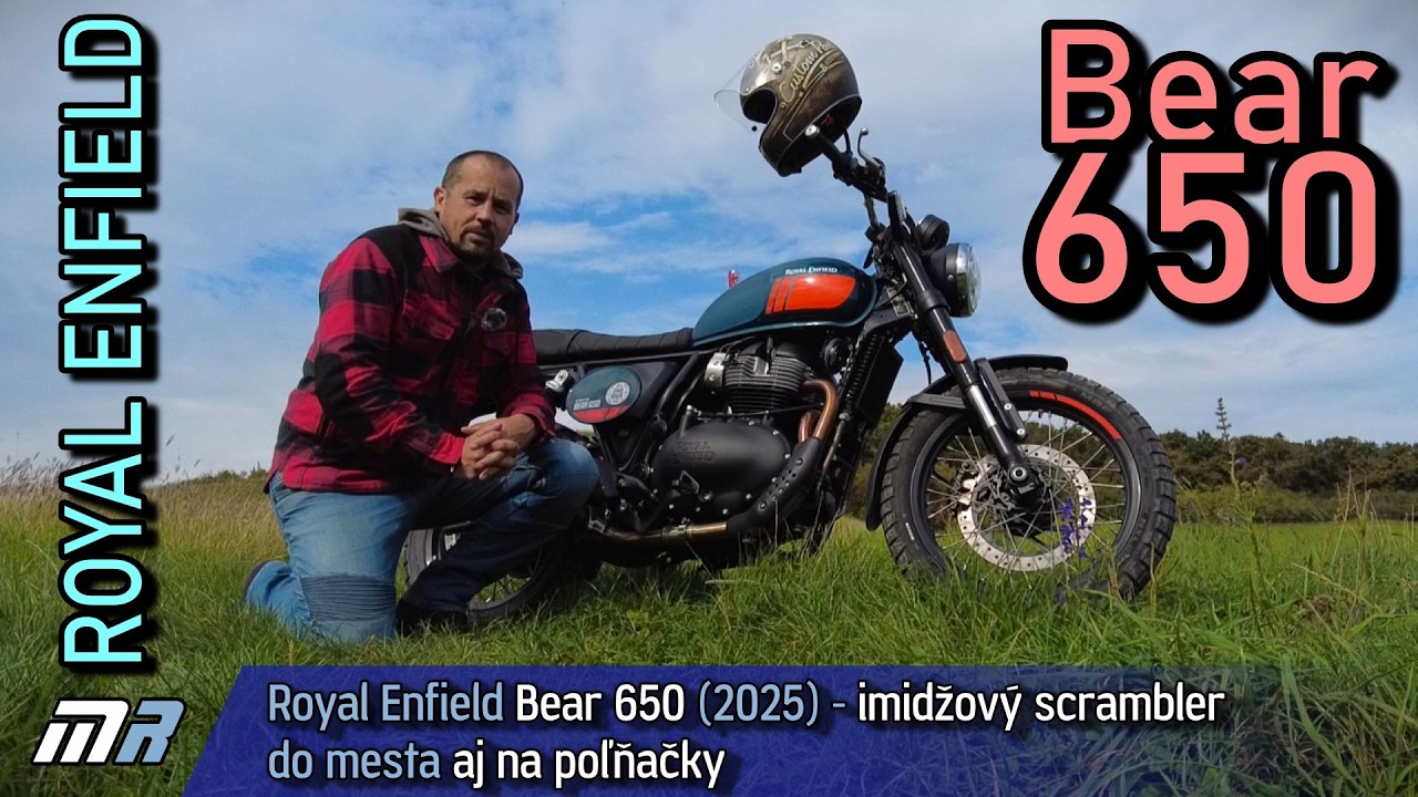 Royal Enfield Bear 650 (2025) - imidžový scrambler do mesta aj na poľňačky - motoride.sk