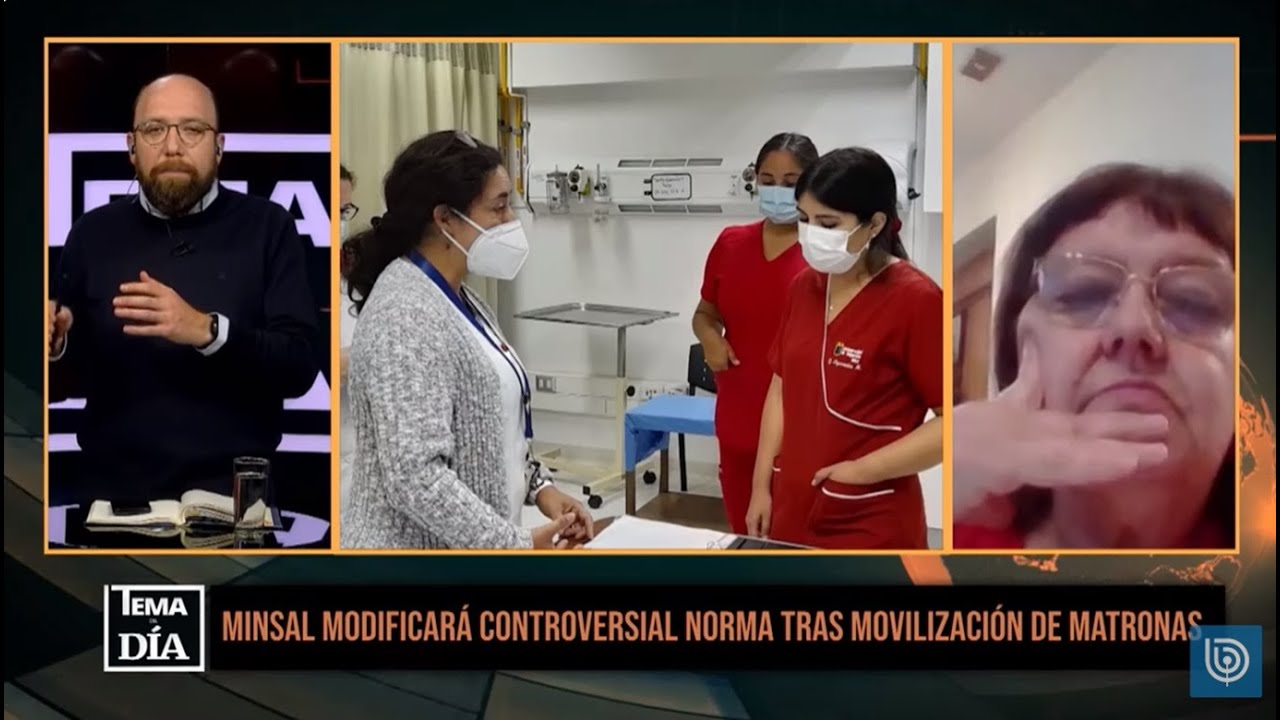 Tema del Día | Minsal modificará controversial norma técnica tras movilización de matronas