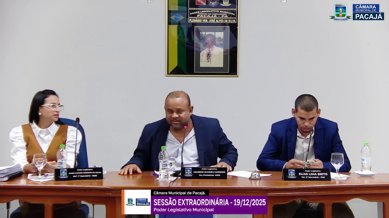 SESSÃO ORDINÁRIO 19/12/2025